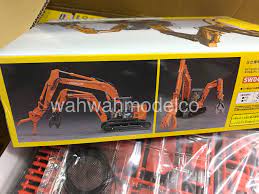 This kit features a finely detailed cockpit interior, mesh sheet for. Hasegawa Sw04 1 35 Model Kit Hitachi Double Arm Construction Machine Astaco Neo