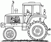 La plupart des dessins et coloriages présents sur ce site ont été créés par nous même, à l'aide d'un logiciel d'image vectoriel et notre passion. Coloriage Tracteur Dessin Tracteur Sur Coloriage Info