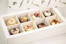 Our Wedding Cake Taster Boxes Are The Perfect Way To Make Sure You Have The Your Favourite Cake Flavo Wedding Cake Boxes Wedding Cake Tasting Dessert Packaging