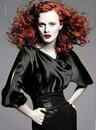 British Model Singer Songwriter Karen Elson Redhead Fashion Karen Elson Fashion