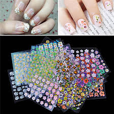 Learn the secret to this blossoming flowers design and put a spring in your client's step. 30 Pcs 3d Nail Stickers Flower Nail Art Manicure Pedicure Lovely Chic Modern Fashion Daily Pvc Polyvinyl Chloride 04407820 Buy Online In Dominica At Dominica Desertcart Com Productid 83206887