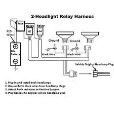 9007 headlight heavy duty wiring harness upgrade. H4 9007 Headlight Headlamp Relay Harness Wiring 12v Kit Ebay