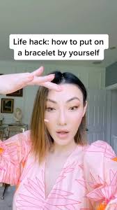 Genius jewelry hack helps you put on a bracelet by yourself. Watch This How To Put On A Bracelet By Yourself Lifehack Girlproblems Styletips Fyp