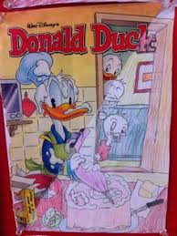 Tekenles Kaft Donald Duck Groep 7 Tekenen Tekenen Voor Kinderen Knutselen Bovenbouw