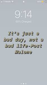 Post malone lyric #background #wallpaper #iphone. Pin By Jamie On H A P P Y Post Malone Quotes Post Malone Bad Life