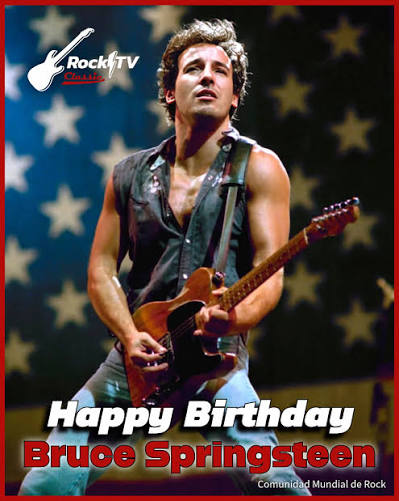 ☆ 📆 Feliz cumpleaños Boss!!🤘 Un día como hoy, 23 de septiembre de 1949,  nacía Bruce @springsteen en Long Branch, Nueva Jersey, EE. UU. 🎸🔥  Conocido mundialmente como “The Boss”, es uno