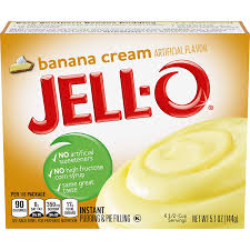 Gather your ingredients for this easy banana cream pie · begin making the filling by combining the pudding mix and milk · fold in the cool whip. Buy Jell O Instant Pudding Pie Filling Banana Cream 5 1 Oz Online In Vietnam B000r93l0k