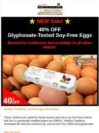 A gluten free, egg free, dairy free, soy free, nut free chocolate… Tropical Traditions 40 Off Soy Free Cage Free Eggs Milled