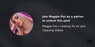 Maggie fox patreon