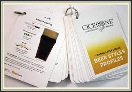 cicerone certification program beer styles profiles flashcards beer education beer certified beer server