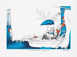 I Like To Eat Cake In A Tub Dr Seuss Art Dr Seuss Illustration Seuss