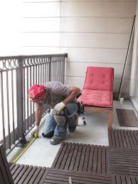 Canada Balcony Flooring Apartment Patio Small Outdoor Spaces