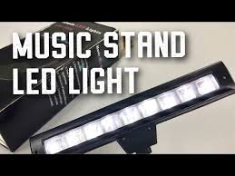 Lixada Flexible Bendable 9 Leds Music Stand Clip Lamp Light Review Youtube