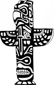 This series of american history coloring pages highlights important symbols, buildings, structures, locations, places, and parks in coloring pages with drawings and text about each place. Totem Poles Tribal Nation Symbols Coloring Page Kids Play Color