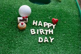 Gelukkige Verjaardag Aan Golfspeler Stock Afbeelding Image Of Golf Sport 113922971