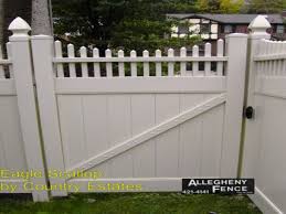 Beautiful vinyl fencing designs meet the needs of today's demanding lifestyles. Pittsburgh Residential Pvc Fencing Allegheny Fence