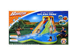 Essentially, the slide should have at least one water sprinkler and more is better. Banzai Outdoor Games Toys At Lowes Com