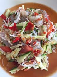 You can use mixed asian greens, spinach, chopped romaine, or other similar mixes. Thai Raw Shrimp Salad Yes It Is Spicy Shrimp Salad Caprese Salad Spicy