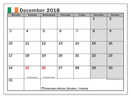 November 2018 Calendar Ireland Calendar Printables Holiday Calendar Printable Calendar March