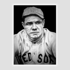 Babe Ruth Stickers for Sale