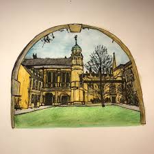 Hertford College Original Art Art Art Portfolio