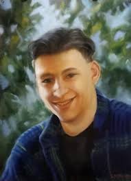 Portrait of our son captured by talented artist