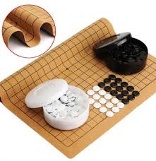Los juegos de mesa de junio 2020. 361pcs Lamina De Cuero De Gamuza Profesional De Juego De Go Weiqi Juego Chino Diversion