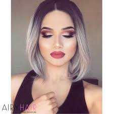 Black And Grey Ombre Hair Bob 20 Best Black And Grey Ombre Hair Extension Color Ideas In 2020 Grey Ombre Hair Silver Ombre Hair Ombre Hair Color