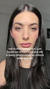 Armani Luminous Silk Reformulation Sephora