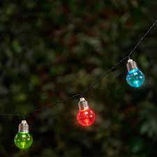 As evening falls, the lights will automatically shine bright. Outdoor Lighting For Garden Flood String Lights Wilko Com