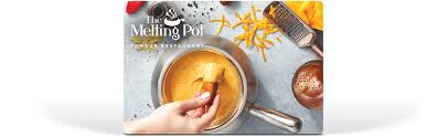 Check spelling or type a new query. Melting Pot Gift Cards Restaurant Gift Cards