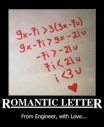 Romantic Love Letter Math Jokes Boyfriend Gifts Nerd Love