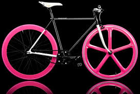 Bikeside2 Pink Bike Pink Bicycle Pink Wheels