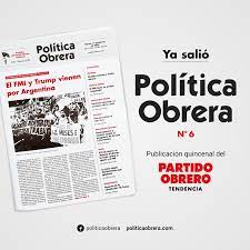 Последние твиты от partido obrero (@partidoobrero). El Fmi Y Trump Vienen Por Argentina Politica Obrera
