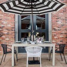 Black And White Striped Umbrella With Base Shadow Round Black And White Stripe Umbrella With Base Reviews Modern Shade House Styles Modern Interior