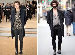 One direction star harry styles declares his love for chelsea boots (and ryan gosling) after heart monitor test reveals what really gets his pulse racing. See What Happens When A Normal Guy Dares To Dress Like Harry Styles