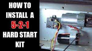 How To Install A 3 Wire 521 Hard Start Kit Youtube