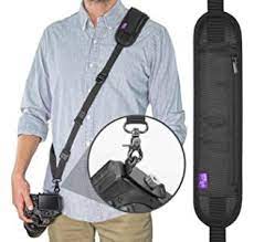 Amazon Com Usa Gear Trueshot Camera Strap With Black Neoprene Pattern Accessory Pockets And Quick Release Buckles Camera Neck Strap Camera Sling Best Dslr