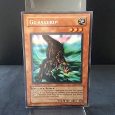 Dinosmasher's fury unlimited singles yugioh set. Gilasaurus Lon E071 1st Edition English Excellent Tcgx