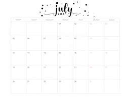 You can personalize the calendar before you print it. Free Printable July 2021 Calendars World Of Printables