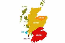 A Comprehensive Guide To Scotland S Whisky Regions Man Of Many Whisky Speyside Whisky Map