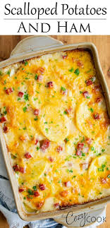 Scalloped Potatoes With Ham Scalloped Potatoes And Ham Scalloped Potatoes Scalloped Potatoes Cheesy