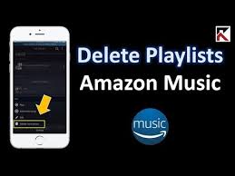 How To Delete Playlist Amazon Music Youtube