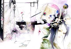 eno s art 插画 画 古風