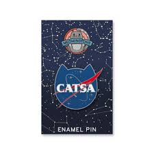 Leave it in the comments! Catsa Space Pin Meowingtons