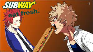 Subway eat fresh : r/Animemes