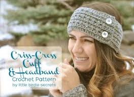 free crochet headband and cuff {pattern}