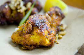 Yogurt Marinated Fried Chicken With Saffron And Paprika Recipe Recipe Recipes Chicken Recipes Cooking
