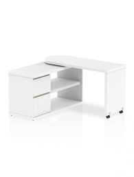Shop for white storage desk online at target. Home Office Desk White Fleur Smart Storage Desk Ho00101 By Dynamic 121 Office Furniture