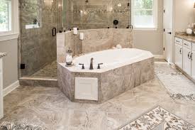 Regency Homebuilders Master Bath Drop In Tub Walk Through Shower Dual Shower Shower Pe Dream Bathroom Master Baths Dream Bathrooms Master Bathroom Shower